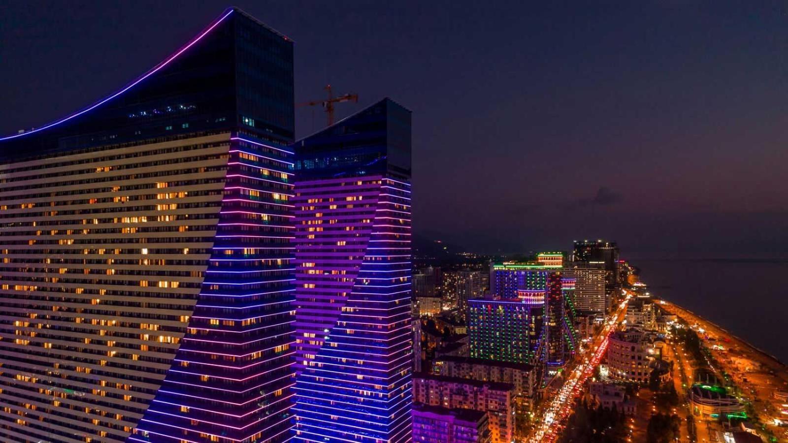 Orbi City Apartments On The Beach Batumi Exterior photo